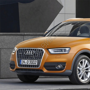 Передний бампер левый в цвет кузова Audi Q3 (2011-) Передний бампер левый в цвет кузова Audi Q3 (2011-)