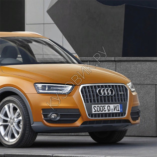 Передний бампер правый в цвет кузова Audi Q3 (2011-) Передний бампер правый в цвет кузова Audi Q3 (2011-)