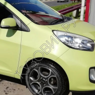 Крыло переднее правое в цвет кузова Kia Picanto 2 (2012-2017)