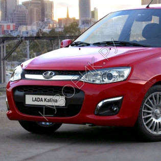 Бампер передний в цвет кузова Лада Калина 2 (2013-2018)